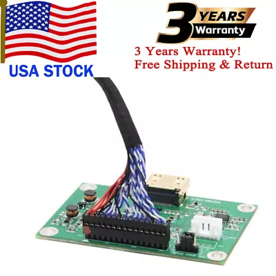 V1.5 LVDS To HDMI-Compatible Adapter Board Converter + Cable 1080P 720P #USA • $37.05