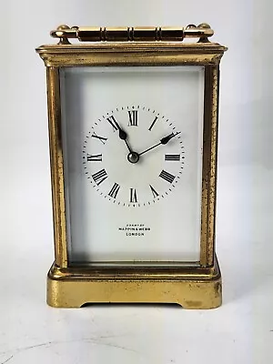 Antique Spares Or Repair 8 Day Carriage Clock Exam By Mappin & Webb London  • £85