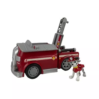 Paw Patrol On A Roll Deluxe Transform  Marshall Fire Truck & Figure Spin Master • $13.32