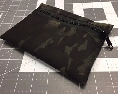 LIVESOUTSIDE.COM MultiCam Black Camo Tactical Zipper Bag Small USA Made New!!! • $19.99