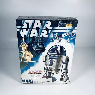 MPC Star Wars Authentic R2-D2 Scale Model Kit (SEALED) 1977 • $80