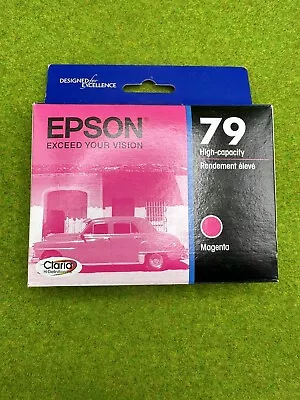 Epson 79 Magenta High Capacity Ink Cartridge Expired 2019 Sealed • $14.99