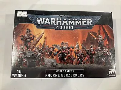 2023 Khorne Berzerkers World Eaters Warhammer 40K NIB • $110.40