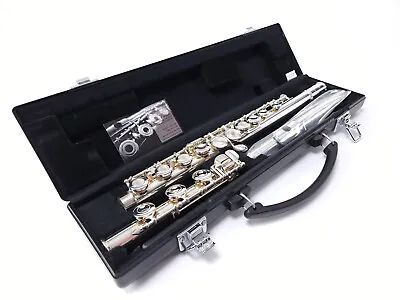 Reconditioned Yamaha 361 (~362) Silver Head Intermediate Flute +Warranty • $1098