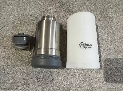 Tommee Tippee Closer To Nature Baby Bottle Food Warmer Flask Compact Travel New • £0.99