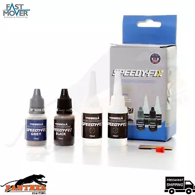 SPEEDY FIX KIT 3470 /Instant Glue Q-Bond - Rock Hard In 7 Seconds! Adhesive Weld • £11.45