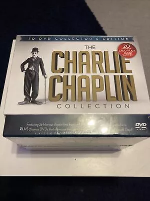 The Charlie Chaplin Collection (36 Films On 10 DVD's) Collector's Edition Boxset • £28