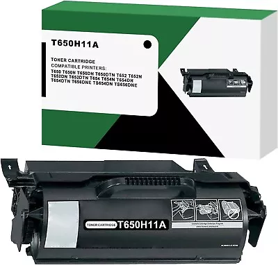 T650H11A Black Toner Cartridge Replacement For Lexmark • $89.99