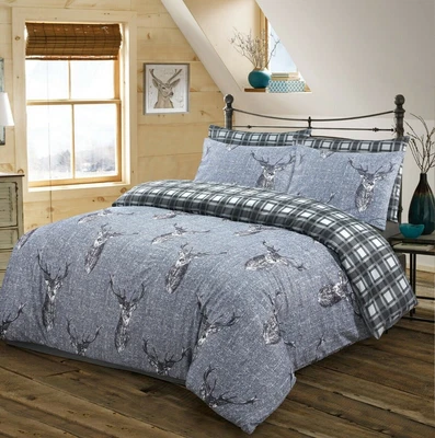 £13.99 • Buy Egyptian Cotton Duvet Cover Bedding Set Quilt Sets Double King Size Bed