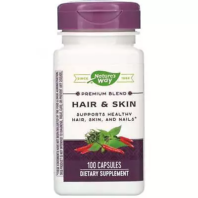 Nature's Way Hair & Skin 100 Capsules • $32.95