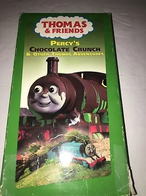 Thomas & Friends Adventures Rare VHS Video Tape Percy's Chocolate Crunch-TESTED • $20.05