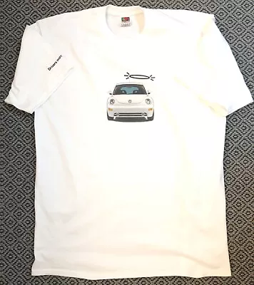 Vintage VW Volkswagen Tee Shirt W/ VW & New Beetle Logos - 100% Cotton - Size XL • $19.95