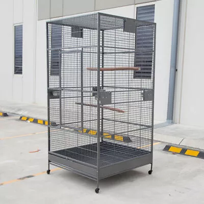 XXL Large Bird Flight Cage Parrot Aviary 205x102x102cm • $499