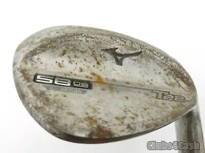 Mizuno T22 Wedge RAW Dynamic Gold Tour Issue S400 C Grind LOB 58° 08 • $68.99