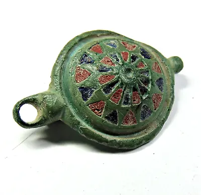 £120 • Buy Superb 100% Authentic Ancient Roman Enameled Brooch . 2nd Century A.D.