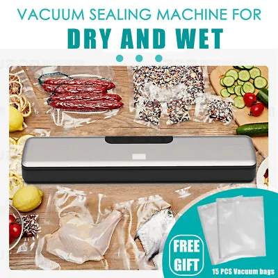 $38.99 • Buy Commercial Home Vacuum Sealer Machine Air Sealing System Dry & Moist Modes