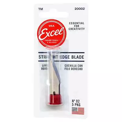 Excel 20002 Straight Edge #2 Knife Blades - USA - 5 Pack • $2.59