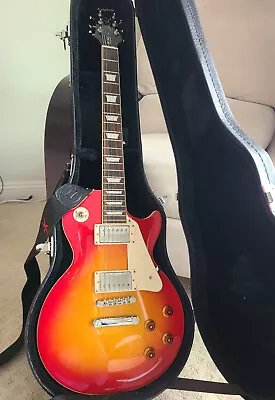 Epiphone Les Paul Standard Electric Guitar Cherry Sunburst W/ Hardshell Case • $450