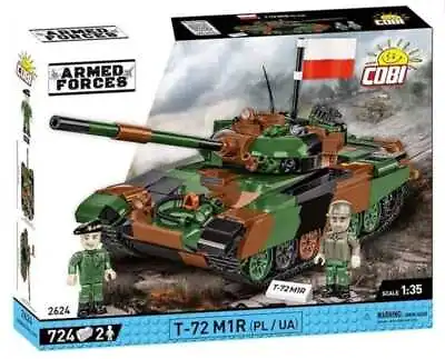 T-72 M1R Brick Tank Model  - COBI 2624 - 720 Bricks • $96.80