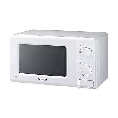White Microwave Oven 20L Capacity 700W Dial Control - Daewoo KOR6M17WH • £99