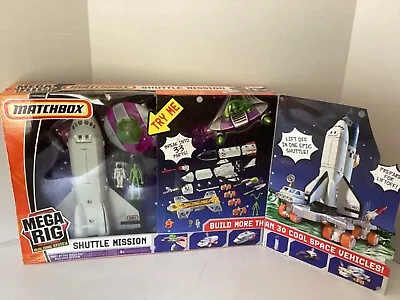 2008 Mattel Matchbox Mega Rig Space Shuttle Mission Playset Nasa New • $88.89