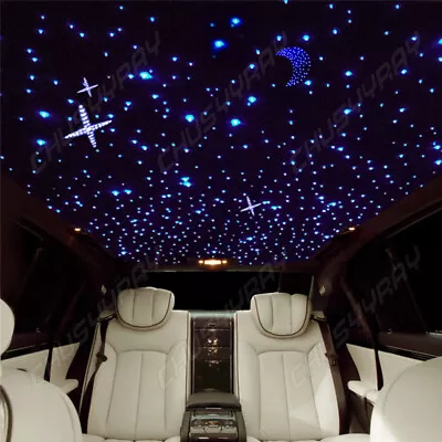 12V Fiber Optic Neon Car Roof Ceiling Headliner Star Light Kit • $76.48