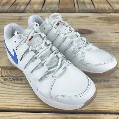 NikeCourt Air Zoom Vapor 9.5 Tour Leather Tennis Shoes FJ1683-100 Men's Size 13 • $105