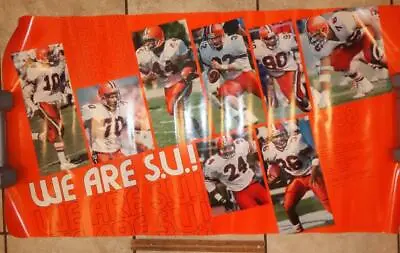 $12.95 • Buy 1988 Syracuse University Football Team Poster Rob Drummond Daryl Johnston !