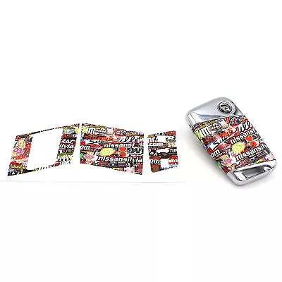 Sticker Bomb Colored Film Key VW D Key Film Sticker Design K143 • $7.42