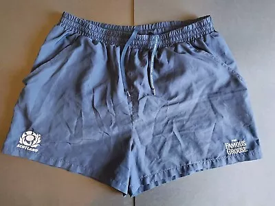 Vintage Canterbury Scotland International Rugby Union Shorts 1990's Size Adult M • £19.99