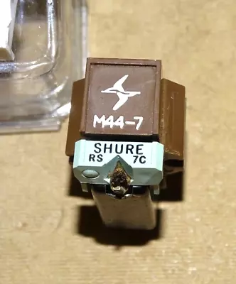 Vintage Shure M44-7 Turntable Cartridge W/ New Stylus Good • $75