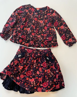 £12 • Buy Marese Girls Age 6 Top And Skirt Outfit