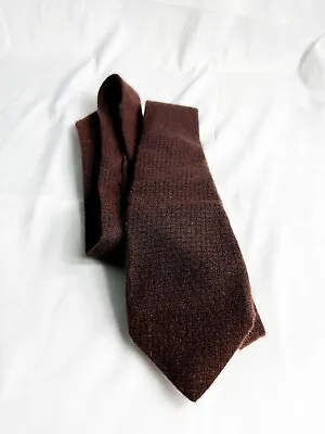 Kiton Maroon Jacquard 100% Cashmere Mens Tie. $229 • $79.99