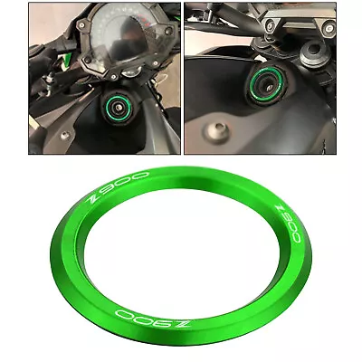 Ignition Key Hole Cover Accessories For Kawasaki Z900   2018 Green • £11.77