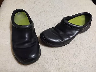 Merrell Encore Nova Leather Slip On Clog Mule Women's Size 10 Black J66290 • $26