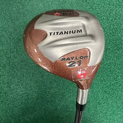 TaylorMade Burner Titanium RAYLOR 21° 7 Fairway Wood Stiff Flex Bubble Graphite • $29.95