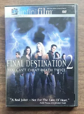 David Ellis's Final Destination 2 2003 New Line Home Entertainment DVD Very Good • $5