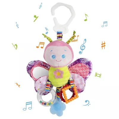 Baby Toys For 0 3 6 9 To 12 Months Soft Hanging Newborn Stroller Car Seat Toy • £16.65