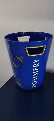 Vintage Designer Pommery Champagne Ice Bucket Cooler French Wine Bar Pub Mancave • £50