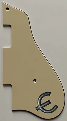 For Fit Epiphone Casino Style & E Logo Guitar Pickguard 3 Ply Vintage Yellow • $19.99