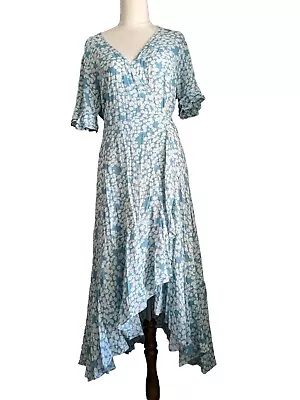 Maxi Dress Beautiful Beach Blue BNWT Size 10 • $17.99