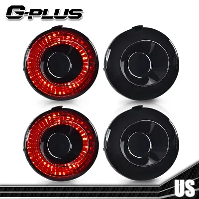 4pcs LED Tail Lights Brake Lamps Fit For 05-13 Chevrolet Corvette C6 Coupe Black • $129.82