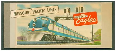 Vintage Missouri Pacific Lines MOPAC Ticket Book - Railroad - 1960s  L192 • $9.50