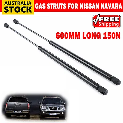 2Pack Gas Struts For Nissan Navara D40 D22 MODEL UTE Hard Top Lid Tonneau Cover • $24.89