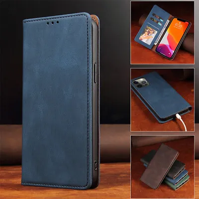 $13.99 • Buy For Samsung S21 S20 FE Note20 Ultra S10 9 8 Plus Wallet Case Leather Flip Cover