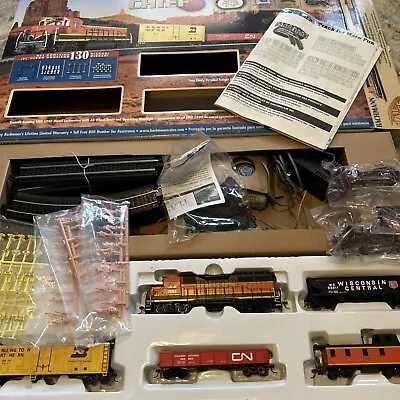 Bachmann Industries Rail Chief Train Set Burlington Northern Santa Fe BNSF CN • $254.08