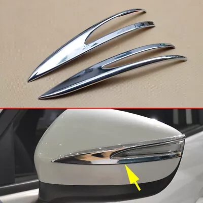 ABS Chrome Rear View Side Mirror Cover Trim For Mazda CX-3 2016-2021 Accessories • $38.94