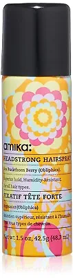 AMIKA Headstrong Hairspray 1.5 Oz Sea Buckthorn Berry Obliphica TRAVEL SIZE • $8.49