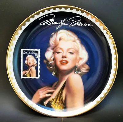 Marilyn Monroe Porcelain Collector Plate Sultry Yet Regal Michael Deas • $15