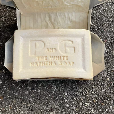 P And G The White Naphtha Soap Vintage Procter & Gamble Made In USA Open Package • $7.97